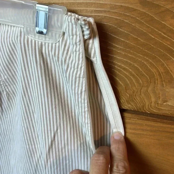 Womens Piazza Sempione Audrey dress pants Cotton Silk Elastic size 42 Made in It - Picture 5 of 10